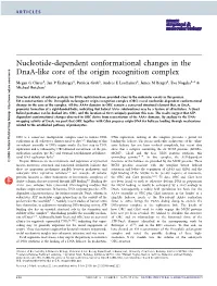 Nucleotide-Dependent Conformational Changes in the Dnaa-Like Core of the Origin Recognition Complex