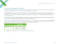 Revised Rates and Adjustments Certificate March 2021