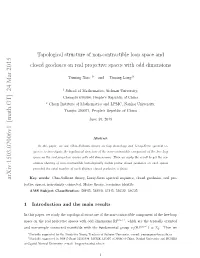 Topological Structure of Non-Contractible Loop Space And