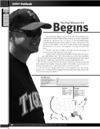 2007 Outlook