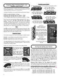 Osprey Nest Queen Size Page 2 LC Cutting Correction