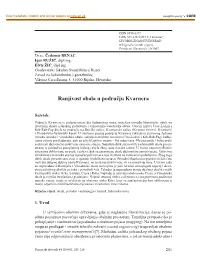 Ranjivost Obala U Području Kvarnera