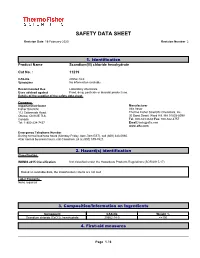 Safety Data Sheet