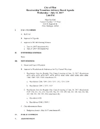 Flint RTAB Packet 7-12-17