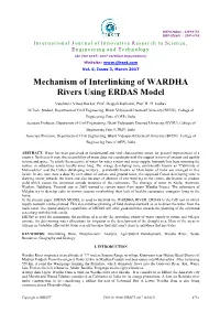 Mechanism of Interlinking of WARDHA Rivers Using ERDAS Model