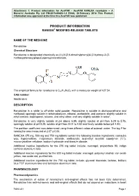 Attachment: Product Information: Ranolazine