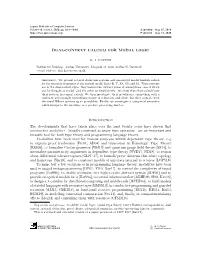 Dual-Context Calculi for Modal Logic