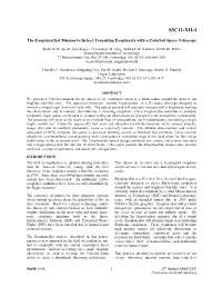 The Exoplanetsat Mission to Detect Transiting Exoplanets with a Cubesat Space Telescope