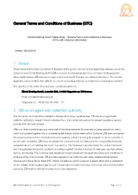 1 Scope 2 ZIB As an Agent with Collection Authority