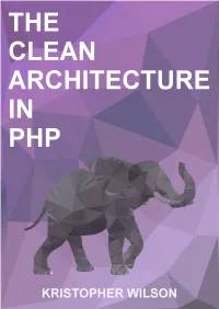 The Clean Architecture in PHP