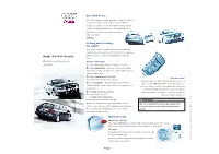 Audi A4/A4 Avant Quick Reference Guide