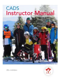 CADS Instructor Manual