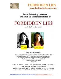 Forbidden Lie$ Introduction(In English)
