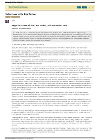 Interview with Jim Tucker - Suttacentral 1.1.2015