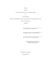 A Thesis Entitled Anomie and Development—A Cross-National