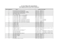 Iacobucci Report Recommendations – TPS Responses