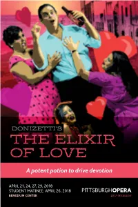 Program for the Elixir of Love