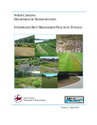 Stormwater Best Management Practices (BMP) Toolbox