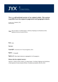 This Is a Self-Archived Version of an Original Article. This Version May Differ from the Original in Pagination and Typographic Details
