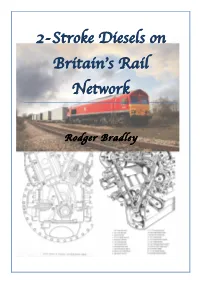 2-Stroke Diesels on Britain's Rail Network