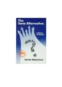 The Sane Alternative