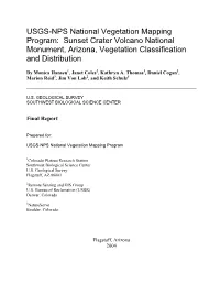 Vegetation Classification and Mapping Project Report