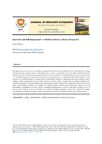 Journal of Resilient Economies Platinum Open Access