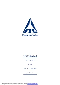 Report and Accounts 2013