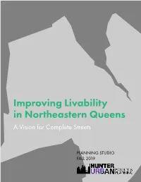 Improving Livability in Northeastern Queens a Vision for Complete Streets