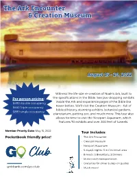 The Ark Encounter & Creation Museum