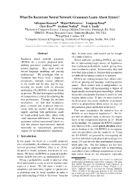 What Do Recurrent Neural Network Grammars Learn About Syntax?