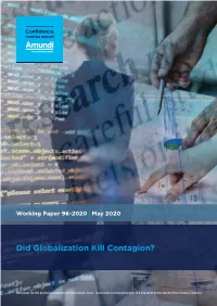 Did Globalization Kill Contagion?