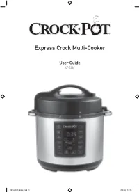 Express Crock Multi-Cooker