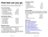 How Fast Can You Go