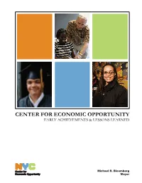 Read the Early Achievements and Lessons Learned 2008 Report