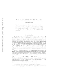 Reduced Commutativity of Moduli of Operators 3