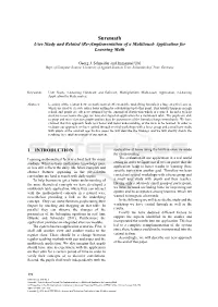 Suremath User Study and Related (Re-)Implementation of a Multitouch Application for Learning Math