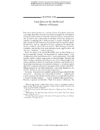 Some Issues in the Intellectual History of Fascism