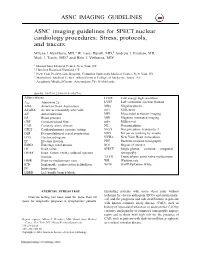 Stress, Protocols, and Tracers