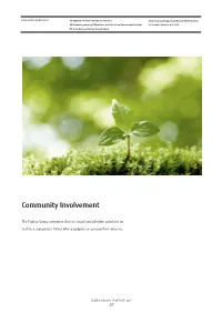 Community Involvement:Fujitsu Group CSR Report2015
