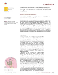 Cryo-Tomography of Coat Complexes ISSN 2059-7983