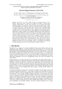 Decision Support System on the Grid 1 Introduction