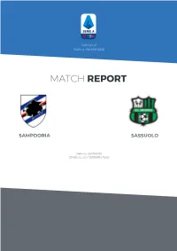 Sampdoria Sassuolo