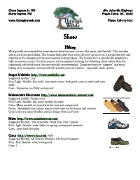 Shoes Throughwoods