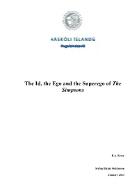 The Id, the Ego and the Superego of the Simpsons