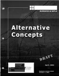 Cleveland Innerbelt Corridor Study Alternative Concepts Table of Contents