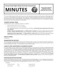 MINUTES Wednesday, March 24, 2021 Note: Minutes Are Subject to Approval by the Board at Its Next Meeting