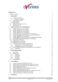 Spectrometer Manual