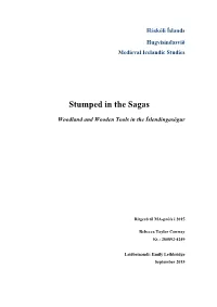 Stumped in the Sagas