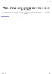 7/16/2021 Page 1 Powered by Resident Population and Its